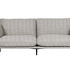 Диван Allure отделка ткань кат. C col. Chanel Mole 991434-63, черный металл 23 см, C4 от MOD INTERIORS, MDI.SF.TEL.799, 3-я фотография мини